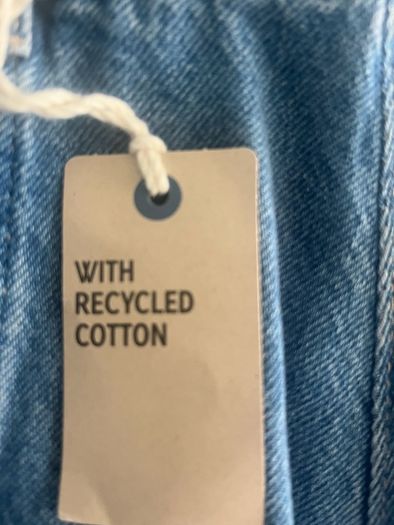 M&S denim maxi skirt