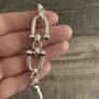 Silver Plated Shackle Link Bracelet Image 5