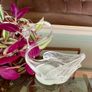 Vintage Cavan Ireland Clear Glass Swan Ornamental Pin Dish Image 3