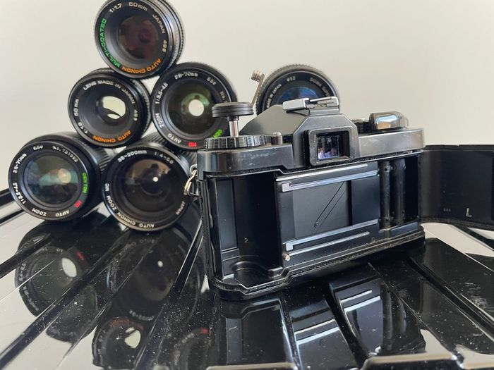 Chinon camera & 9x lenses Pentax K mount