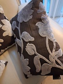 Maddalena Home Italian Velvet Like Cushions (3)
