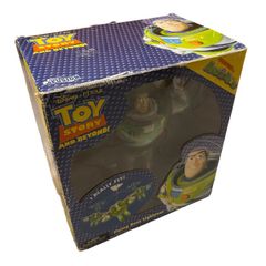 Vintage Disney Toy Story Adventures In Andy Room Flying Buzz Lightyear Action Figure 2002 Brand New Boxed
