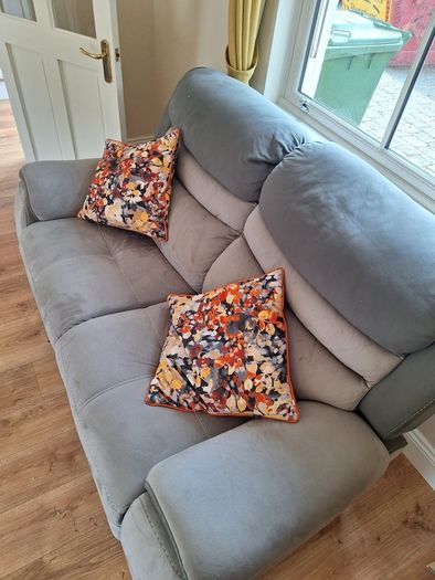 Great Condition! 3 seater and 2 seater manyal reclining sofas