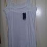 BNWT white long line linen Next white top size UK12 EU40 Postage included Image 2