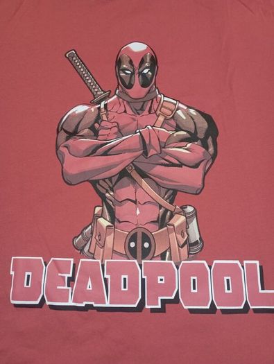 Deadpool graphic t shirt size XL,