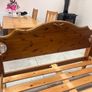 Solid Pine King Size Bed Image 4