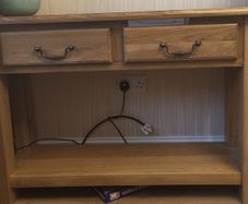 Wooden furniture. 3 pieces