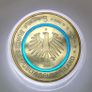 Germany 5 Euro (D) Base Metals (Polymer Ring) Uncirculated Coin 2020 - Subpolare Zone - Earth's Climate Zones Image 2