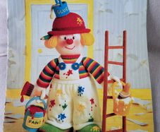 Jean Greenhowe's knitted clowns booklet
