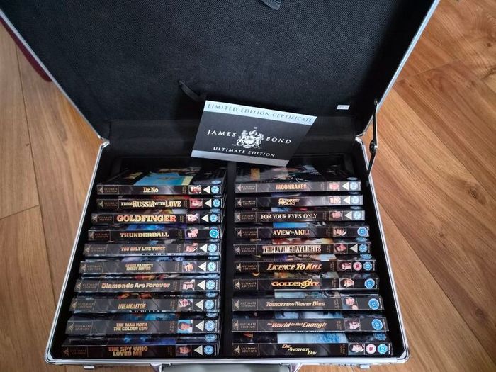 james bond dvd box set