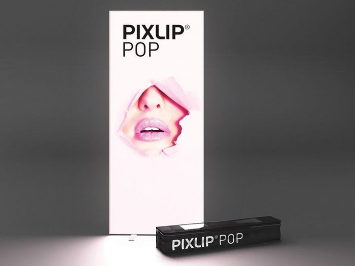 Personalised Mobile Backlit Alternative to the Classic Roll-Up unit
