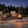 Cast Iron Chiminea Patio Heater Image 2