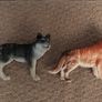 Two toy dog figures Image 4