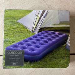 NEW SEALED Outdoor Single Airbed