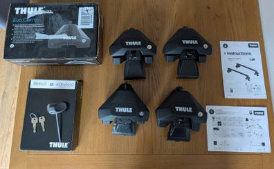 Thule Evo Clamp 7105 & Foot Pack 5010. VW Golf Mk.7