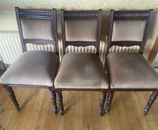3 dinning room chairs