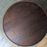 Round Walnut Coffee Table - Meadows and Byrne Image 2
