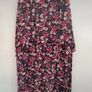 skirt navy floral with frill detail size 10 gallery Dunnes stores Image 7