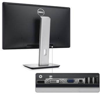 Dell 24" HD Monitor | P2422H | Clear and Crisp with Cables