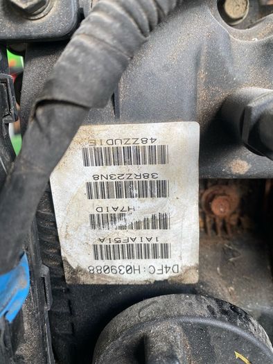 2020 Kia Rio D4fc Engine