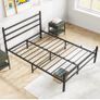 Double Bed Frames with Headboard and Footboard Heavy Duty Foundation Image 3
