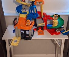 Toot toot construction  site