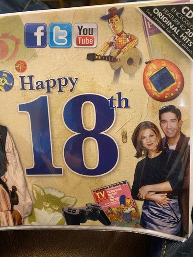 18th birthday Cd