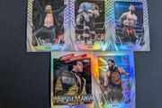WWE Topps Chrome 2026 Refractor x2 &amp; Diamond Plate x3 Refractor Set