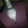 BNWT Genuine Azzurro fashion pink woolen cardigan size M/L UK12/14 EUR40/42 Postage included Image 2