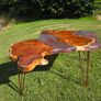 resin coffee table Image 6