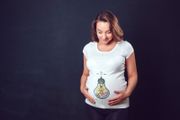 This was my idea funny ladies T-shirt Tee Top Shirt for expecting pregnant mom