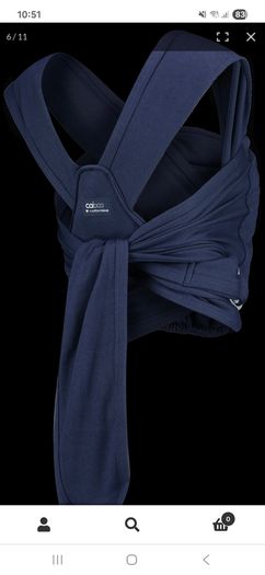 Caboo cotton baby sling