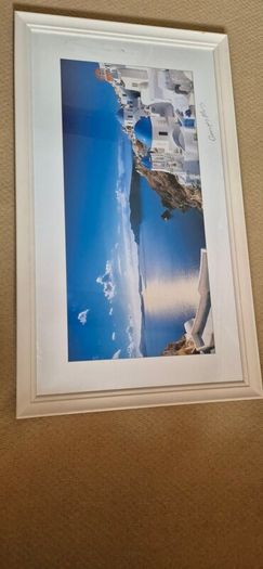 Framed picture from Greece