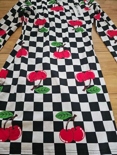 House Of Holland Cherry Print Dress