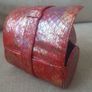 SWISS REIMAGINED Genuine Leather Portable Watch Roll Travel Case Image 5