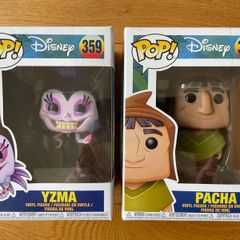 Disney The Emperor's New Grove Funko Pop Bundle. Yama and Pacha.