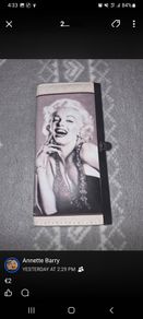 ladies wallet marilyn munroe
