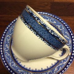 Burleigh Sandon Cup and Myott  and Co Corinth Saucer