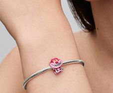 Pandora Disney Cheshire Cat Charm New