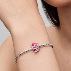 Pandora Disney Cheshire Cat Charm New