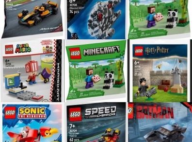 Rare Lego polybags from just 5euros