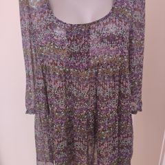 Atmosphere lovely floral blouse size UK14 EU42 Postage included