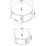 Nest of 2 Round Coffee Tables (Next) Image 3