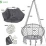 Hanging Chair with Cushion Image 5