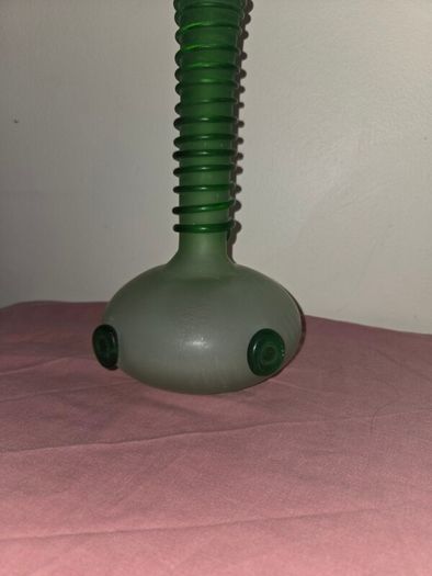 Hand Blown Vintage Glass Vase