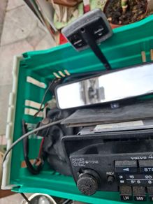Retro car radio/cassette volvo