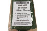 Sandbags Rot Proof Hessian 33cm x 76cm (13'x30')
