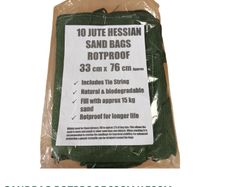 Sandbags Rot Proof Hessian 33cm x 76cm (13'x30')
