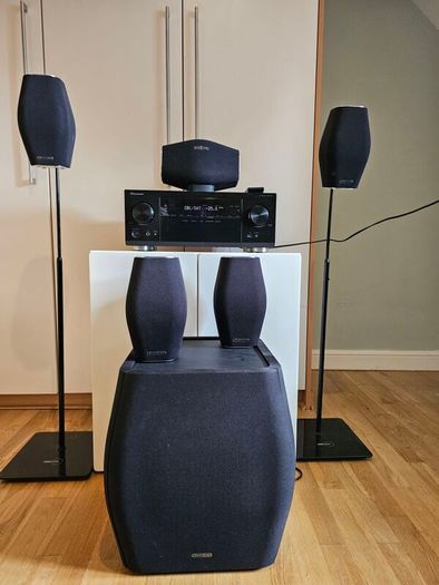 Home Theatre System with Pioneer Audio Video  receiver