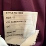 After Six - Aubergine Strapless cocktail dress, knee length size 12 Image 5
